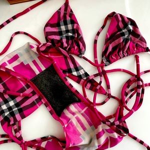 Burberry Plaid Bikini XS- OBO